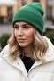 Green Color Beret Hat - 2