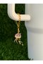 Jellyfish Gold Color Gradient Thermos Chain Thermos Ornament/Jellyfish Thermos Charm/Figure Bag Charm - 5