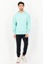 x Randomevent Men Sportswear Fit Long Sleeve Outdoor Hoodie, Light Green - 2