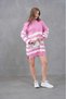Women's Striped Oversized Knitwear Sweater Tunic - 100% Cotton - 3