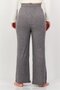 Women Regular Fit Stripe Sleepwear Bottom, Grey - 2