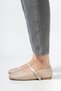 Women's Ballet Flats Comfortable Lightweight Noiseless Orthopedic Daily Shoes Ballet Flats with Buckle Detail