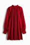 Scarf-detail satin dress - 5