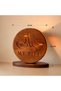 “Hayati – My Life” Wooden LED Lamp (Arabic Calligraphy Edition) - 4