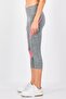 Women Tight Fit Training Leggings, Grey - 2
