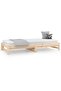 Pull-out Day Bed without Mattress 2x(80x200) cm Solid Wood Pine - 4