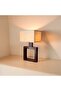 Modern Square Wooden Table Lamp - 3