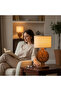UAE Dirham Wooden Table Lamp – Custom Engraved Edition - 2