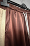 Ny Printed Unisex Retro Sports Training Shorts with Side Stripe Piping Detail - 2