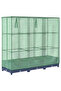 Raised Bed with Greenhouse Cover Rattan Look 120x40x123 cm - 5