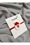 Handmade santa claus patterned punch needle embroidery baby girl kids crown - 5