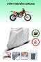 Gray Rear Bag Compatible Ktm 450 Exc Compatible Motorcycle Tarpaulin Motor Cover