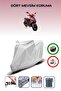 Gray Rear Bag Compatible Mondial 125 Mash Compatible Motorcycle Tarpaulin Motor Cover