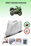 Gray Tail Bag Compatible Kawasaki Zx-9 R Compatible Motorcycle Tarpaulin Motor Cover