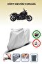Gray Rear Bag Compatible Yamaha Vmax Compatible Motorcycle Tarpaulin Motor Cover