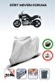 Gray Rear Bag Compatible Yamaha Mt-01 Compatible Motorcycle Tarpaulin Motor Cover