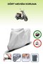 Gray Rear Bag Compatible with Kymco Like 125 Compatible Motorcycle Tarpaulin Motor Cover