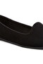 Women Casual Flat Ballerinas in Black - 4