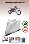 Gray Rear Bag Compatible Beta Rr 2t Enduro 250 Compatible Motorcycle Tarpaulin Motor Cover