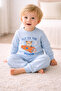 Transitional Cotton Fabric Cartoon Children's Pajama Set - 5