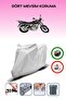 Gray Rear Bag Compatible Falcon Lion 150 Compatible Motorcycle Tarpaulin Motor Cover