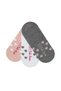 Women's 3-Piece Ballerina Socks 50317972-Vr086 - 4