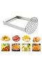 Stainless Steel Potato Masher Sweet Potato Masher Potatoes Pusher Pressed Masher Heavy Duty Kitch... - 3