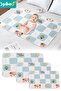 3 Pack Baby Washable Changing Mats, Waterproof Changing Pads, Ultra Soft Crib Mattress Sheets, Highl