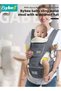 6-in-1 Baby Carrier with Hip Seat And Storage Bag, Multifunctional Baby Strap Waist Carrier for New - 3