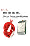BMS 13S 48V 15A Li-Ion Lithium 18650 Battery PCB Protection Board with UPS Energy Inverter Balanc...