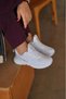 Women's Gray Green Sneakers Casual Comfortable Sneakers 043 - 3