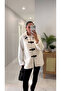 Paris Ecru Plush Jacket - 2
