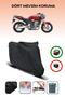 Black Tail Bag Compatible Honda Cb 900 Hornet Compatible Motorcycle Canvas Motor Cover