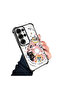 For Samsung Galaxy S25 Ultra Compatible Sweet Cartoon Cat Transparent Silicone Protective Phone Case - 2