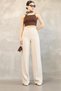 Women's Imported Doubleface Fabric Palazzo Fit High Waist No Fading Quality Product Lycra