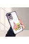 Xiaomi Redmi Note 11 Compatible Childhood Joy Spongebob Transparent Silicone Protective Case - 5