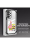Samsung Galaxy A33 5g Compatible Childhood Joy Spongebob Transparent Silicone Protective Case - 3