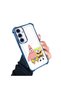 Samsung Galaxy S24 Fe Compatible Childhood Joy Spongebob Transparent Silicone Protective Case - 2