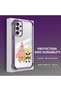 Samsung Galaxy A13 Compatible Childhood Joy Spongebob Transparent Silicone Protective Case - 3