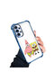 Samsung Galaxy A13 Compatible Childhood Joy Spongebob Transparent Silicone Protective Case - 2