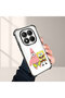 Xiaomi Redmi Note 14 Pro 4g Compatible Childhood Joy Spongebob Transparent Silicone Protective Case - 4