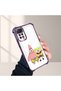 Xiaomi Redmi Note 11 Pro Compatible Childhood Joy Spongebob Transparent Silicone Protective Case - 4