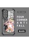Samsung Galaxy A13 Compatible Sweet Cartoon Cat Transparent Silicone Protective Phone Case