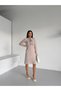 Bell Dress with Scarf Yumoş Women's Knitwear - 7