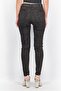 Women Super Skinny Fit Snake Print Stretchable Denim Jeans, Black - 2