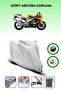 Gray Tail Bag and Lock Compatible Honda Cbr 929 Rr Compatible Motor Tarpaulin