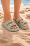 Girl's Stylish, Comfortable, and Comfortable Eva Slippers with Stones - 3