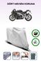 Gray Tail Bag and Lock Compatible Aprilia Rsv4 1100 Compatible Motor Tarpaulin