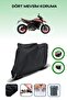 Black Rear Bag and Lock Compatible Ducati Hypermotard 821 Compatible Motorcycle Tarpaulin