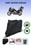 Black Tail Bag and Lock Compatible Bmw K 1600 Gtl Exclusive Compatible Motorcycle Tarpaulin